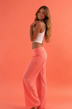 Coral Yoga Pants