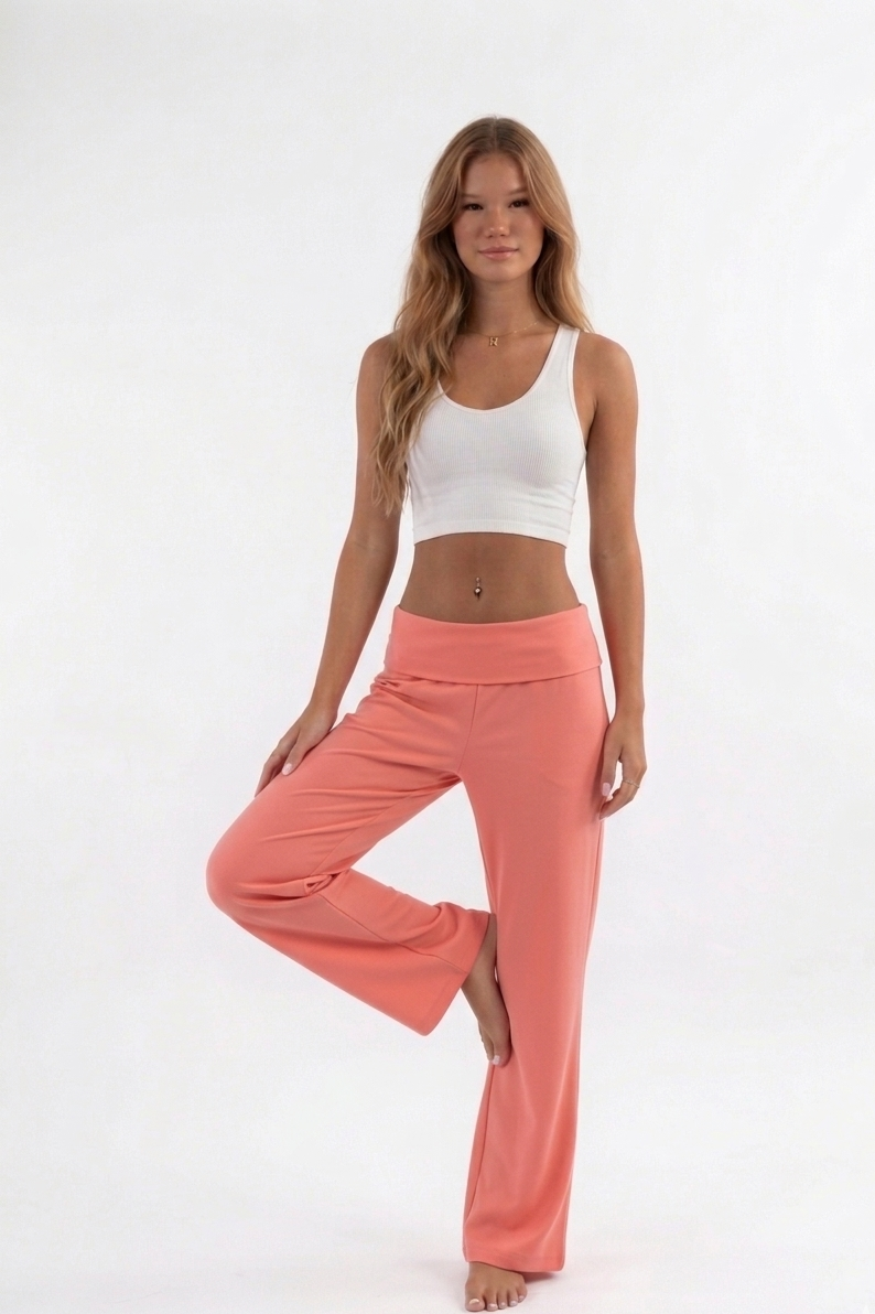 Coral Yoga Pants